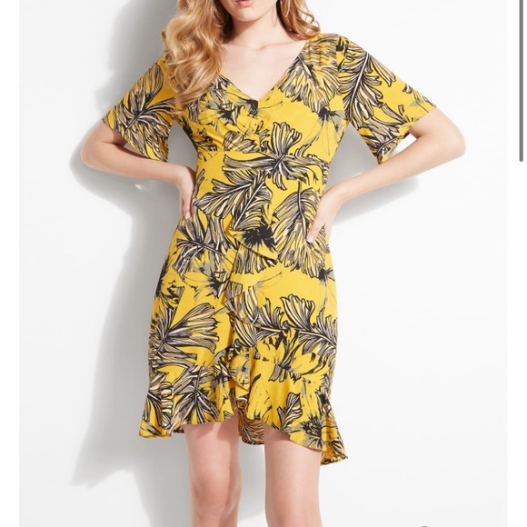 Guess Maris Ruffled Dress - Picture 1 of 6